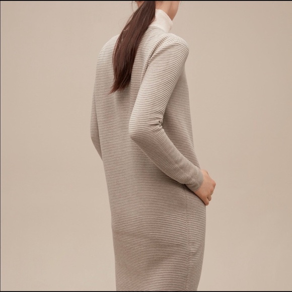 Aritzia Wilfred Campanule Longsleeve Dress - Picture 4 of 8